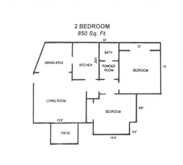 Oak Creek apartments for rent - image - wildwoodpreserve2mediumbedrooms-1920w.webp